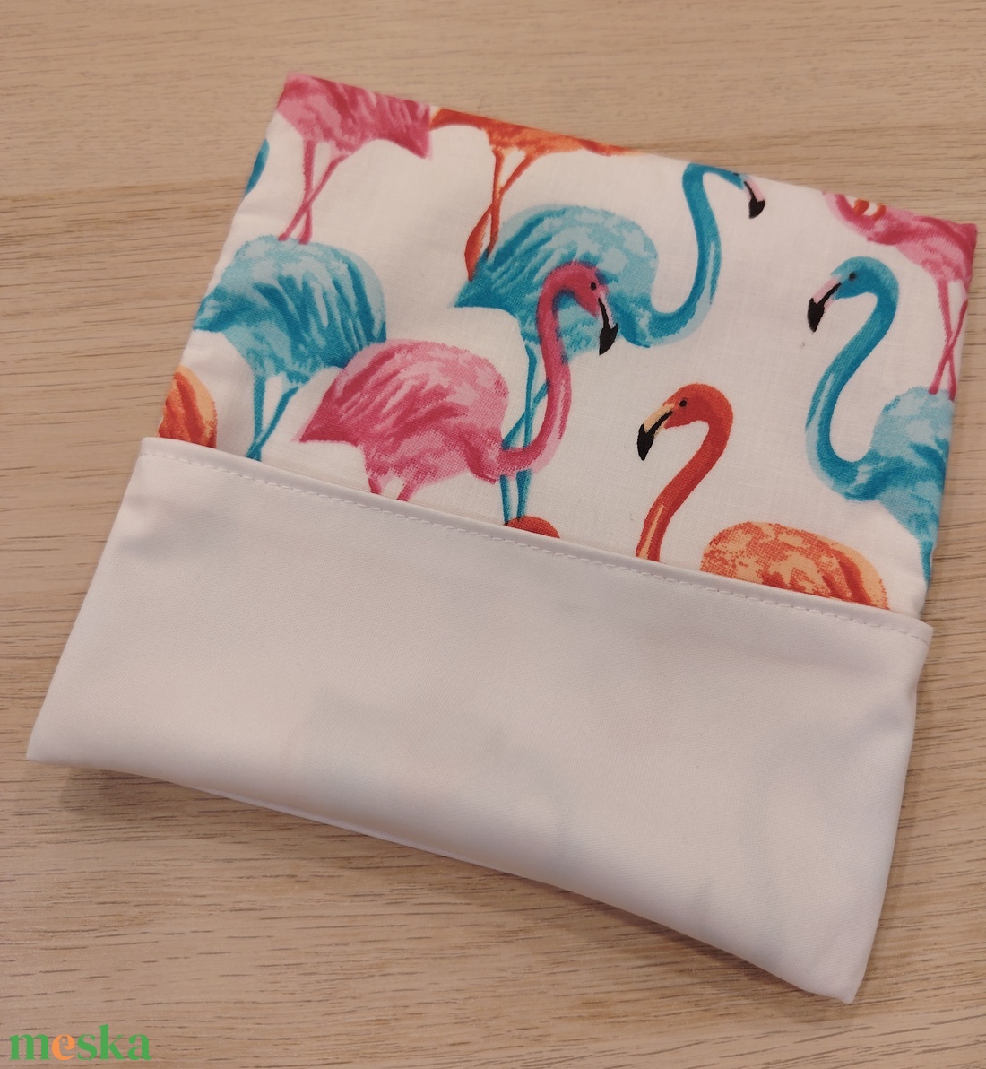 Flamingós nasi tasak - táska & tok - uzsonna- & ebéd tartó - szendvics csomagoló - Meska.hu