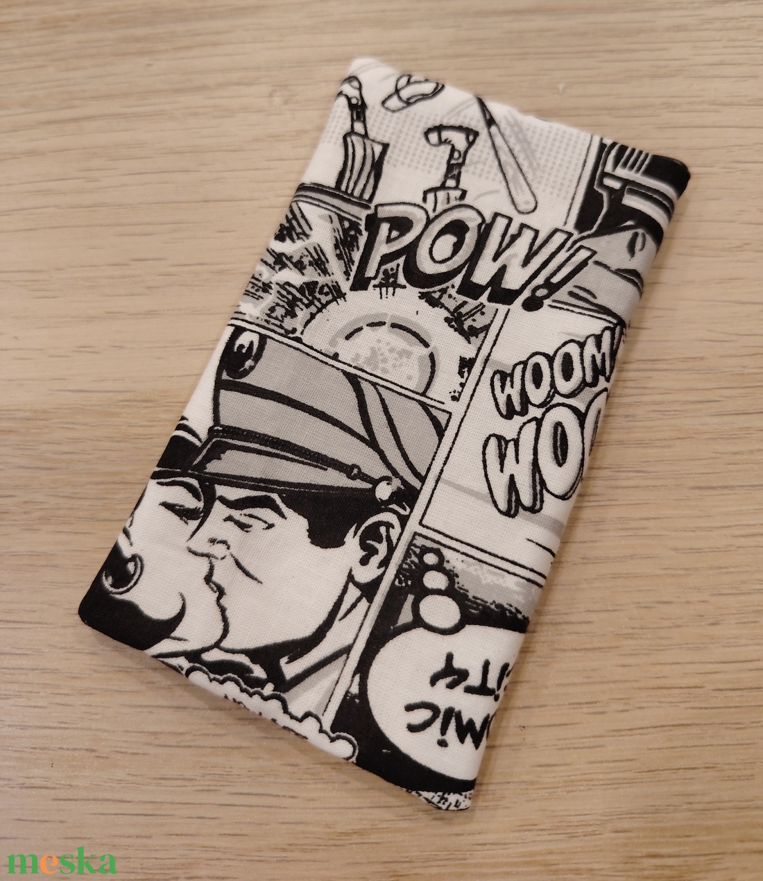 Képregényes zsepitartó - táska & tok - pénztárca & más tok - zsebkendőtartó tok - Meska.hu