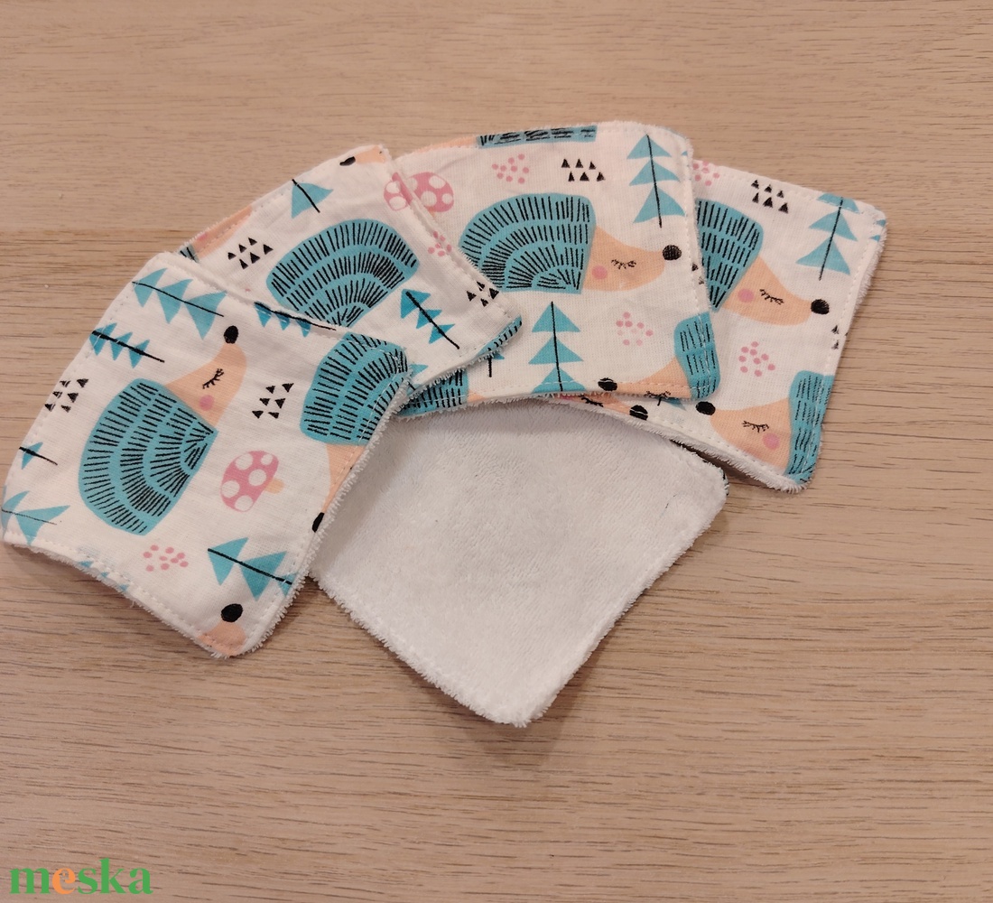 Sünis arctisztító párnácskák - szépségápolás - arcápolás - arctisztító korong - Meska.hu