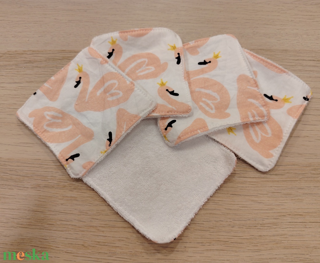 Hattyú arctisztító párnácskák - szépségápolás - arcápolás - arctisztító korong - Meska.hu