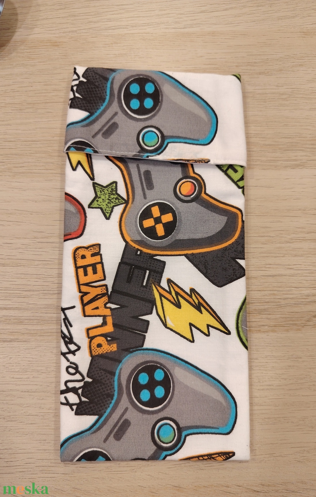 Gamer evőeszköz tartó - táska & tok - uzsonna- & ebéd tartó - evőeszköz tartó - Meska.hu