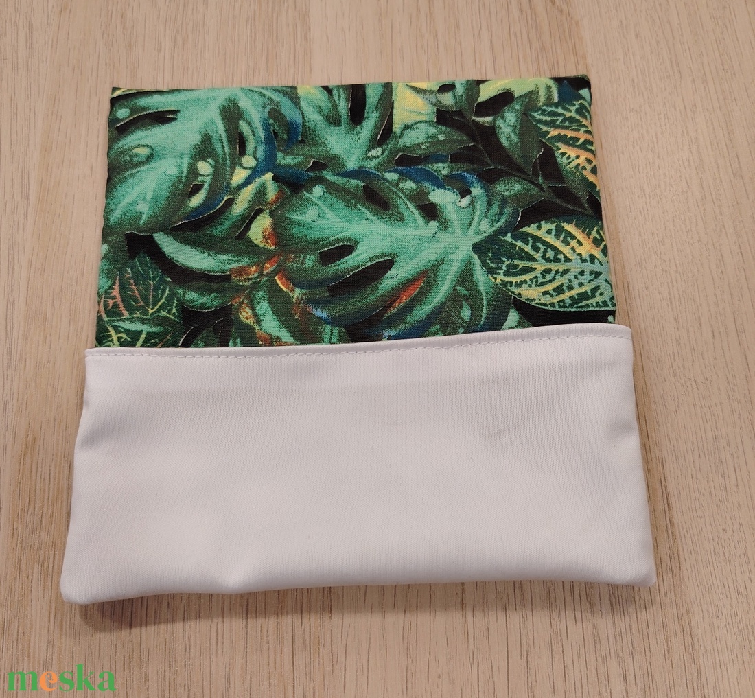 Növényes nasi tasak - táska & tok - uzsonna- & ebéd tartó - szendvics csomagoló - Meska.hu