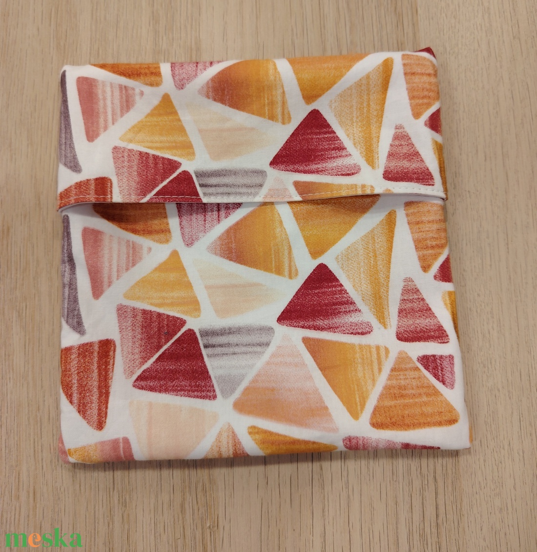 Háromszögek nasi tasak - táska & tok - uzsonna- & ebéd tartó - szendvics csomagoló - Meska.hu