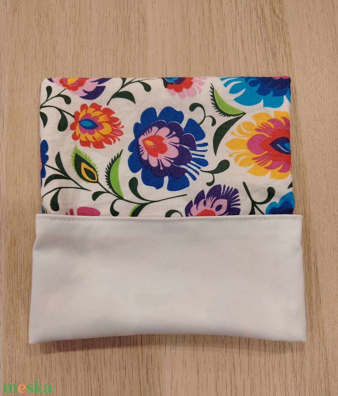 Virágos nasi tasak - táska & tok - uzsonna- & ebéd tartó - szendvics csomagoló - Meska.hu
