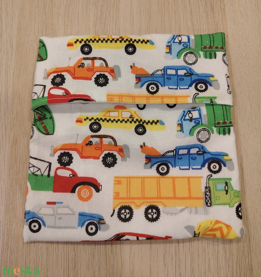 Autós nasi tasak - táska & tok - uzsonna- & ebéd tartó - szendvics csomagoló - Meska.hu