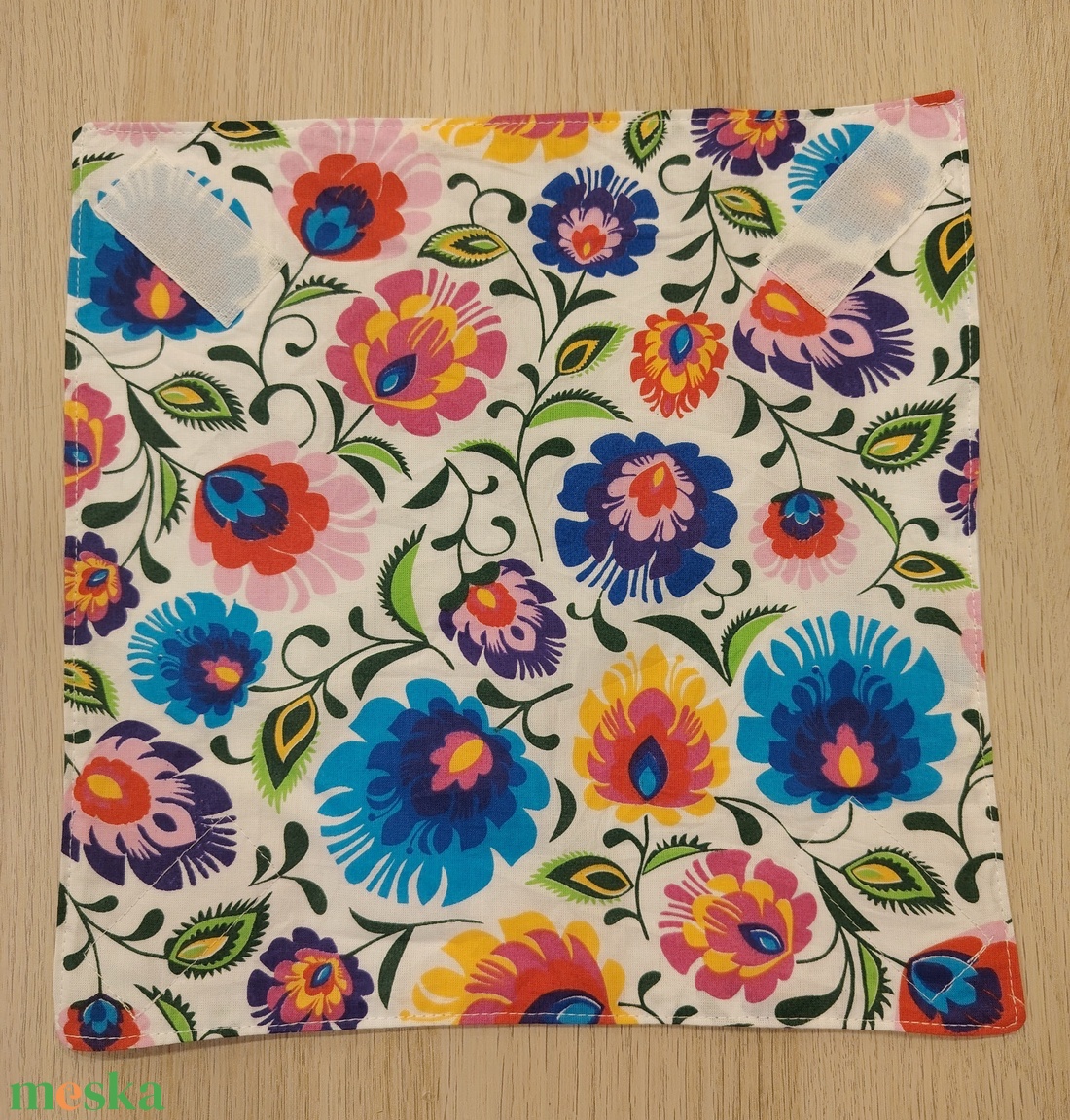 Népi újraszalvéta - táska & tok - uzsonna- & ebéd tartó - szendvics csomagoló - Meska.hu