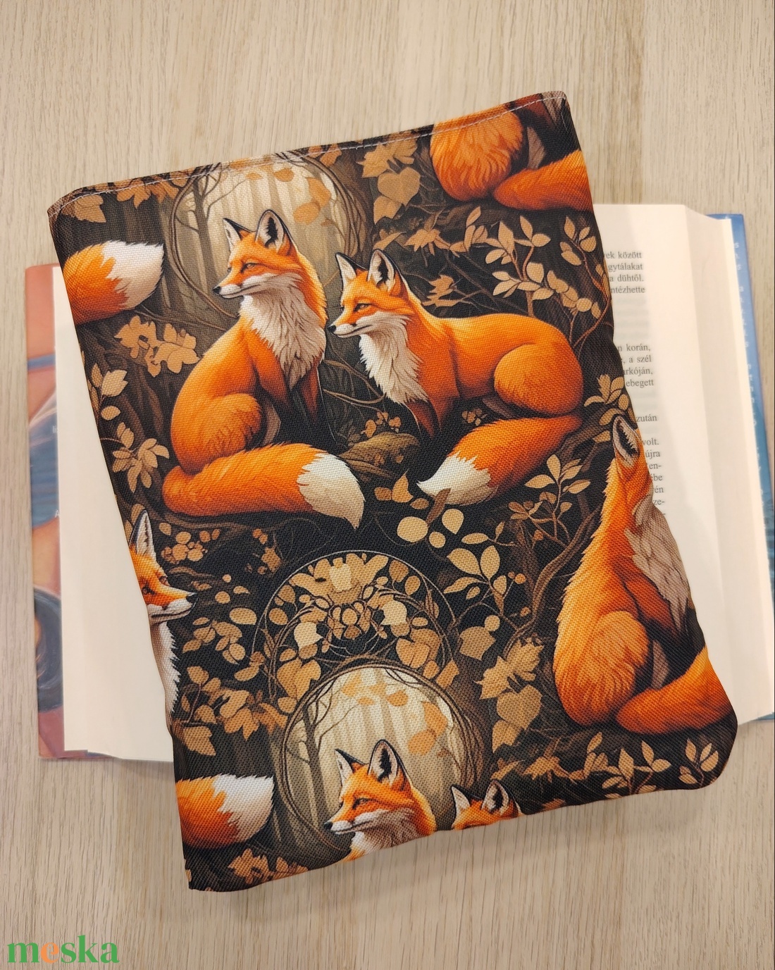 Vízhatlan ölelhető könyvtok (rókás)) - könyv & zene - könyvtok - Meska.hu