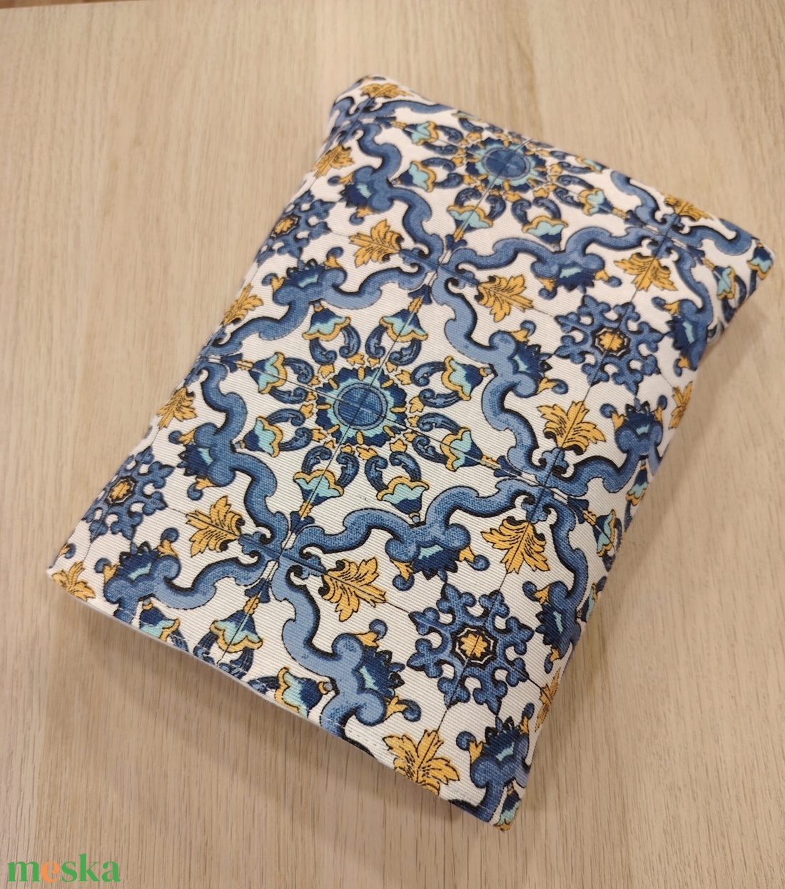 Csempe hatású ölelhető könyvtok  - otthon & életmód - papír, írószer - könyv- és füzetborító - Meska.hu