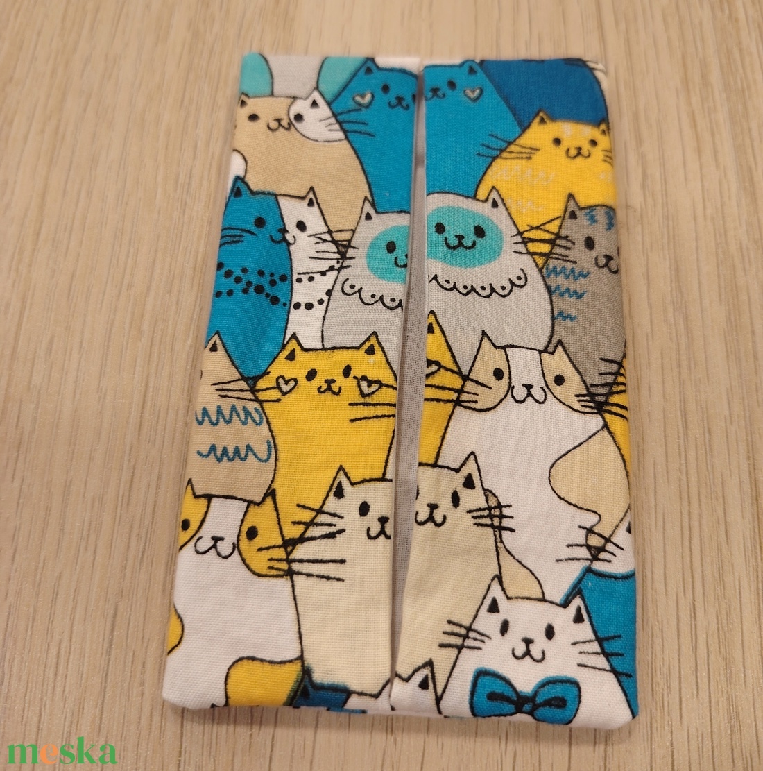 Macskás zsepitartó - táska & tok - pénztárca & más tok - zsebkendőtartó tok - Meska.hu