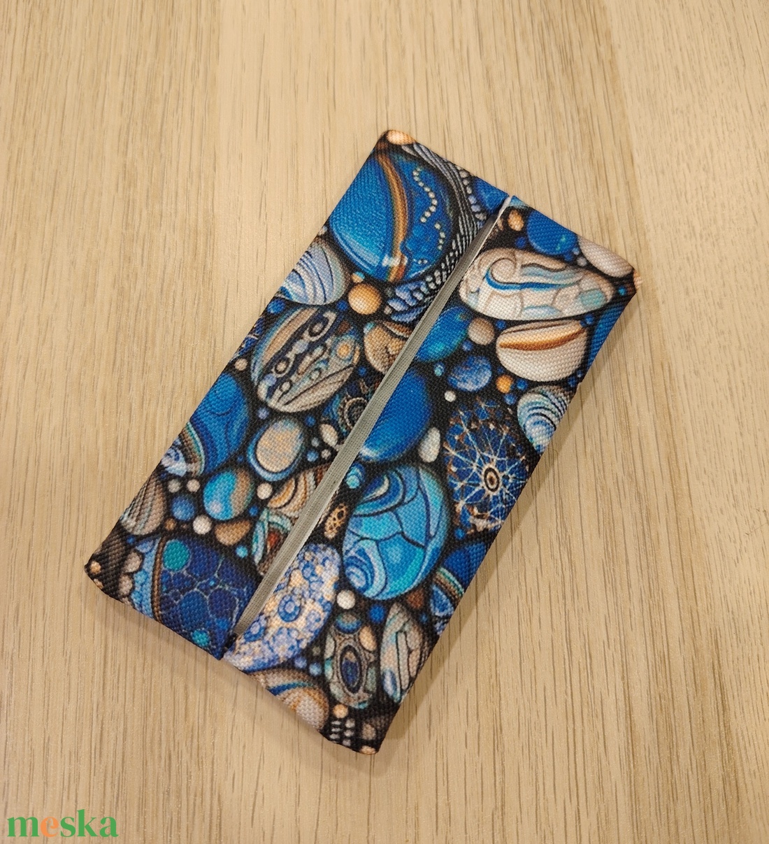 Kavicsos zsepitartó - táska & tok - pénztárca & más tok - zsebkendőtartó tok - Meska.hu