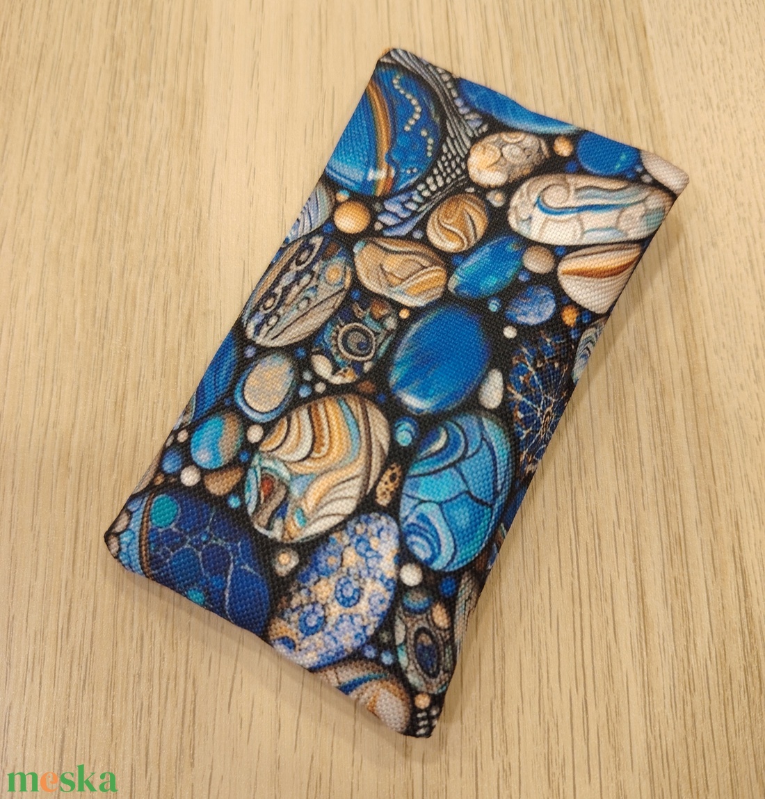 Kavicsos zsepitartó - táska & tok - pénztárca & más tok - zsebkendőtartó tok - Meska.hu