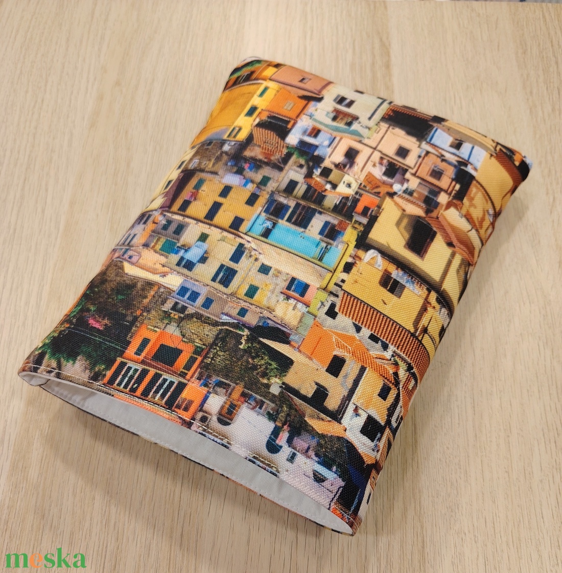 Vízhatlan ölelhető könyvtok ( mediterrán házak ) - könyv & zene - könyvtok - Meska.hu