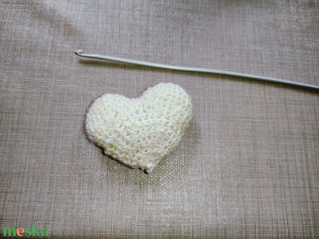3D horgolt szív - otthon & életmód - dekoráció - dísztárgy - Meska.hu 3D horgolt szív - otthon & életmód - dekoráció - dísztárgy - Meska.hu