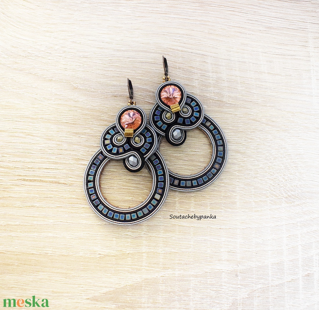 Elegáns sujtás fülbevaló - ékszer - fülbevaló - csillár fülbevaló - Meska.hu Elegáns sujtás fülbevaló - ékszer - fülbevaló - csillár fülbevaló - Meska.hu