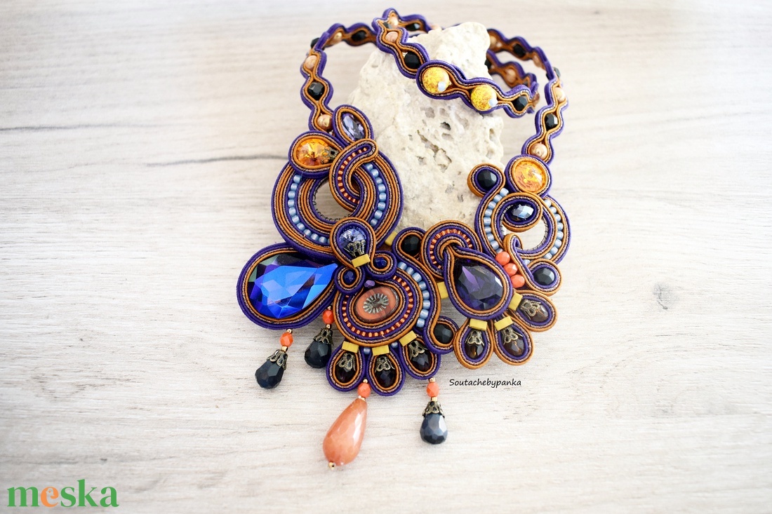 Sujtás nyaklánc - ékszer - nyaklánc - statement nyaklánc - Meska.hu Sujtás nyaklánc - ékszer - nyaklánc - statement nyaklánc - Meska.hu