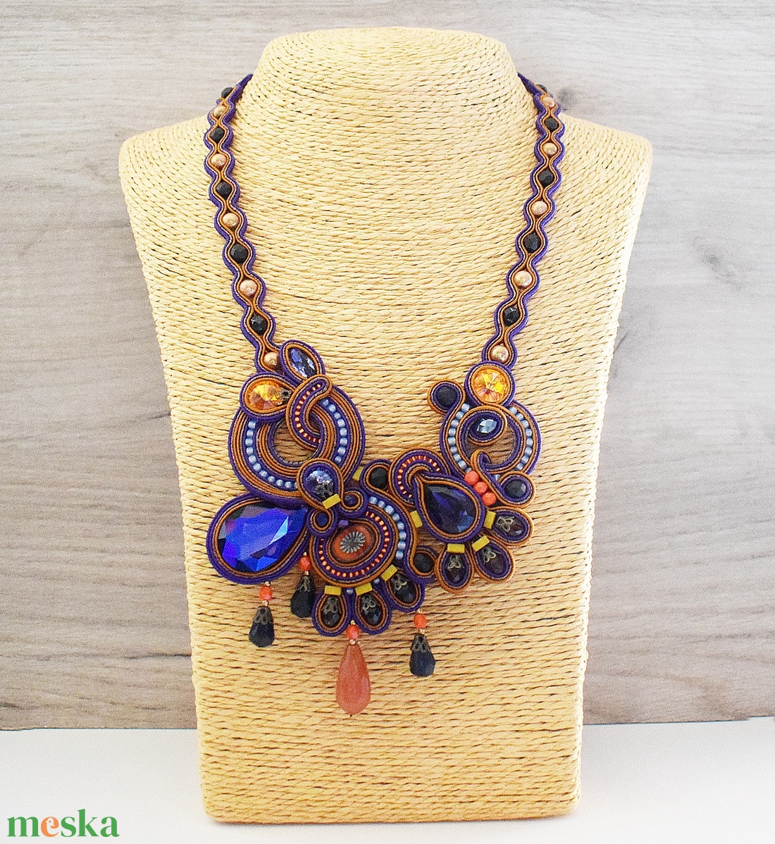 Sujtás nyaklánc - ékszer - nyaklánc - statement nyaklánc - Meska.hu Sujtás nyaklánc - ékszer - nyaklánc - statement nyaklánc - Meska.hu