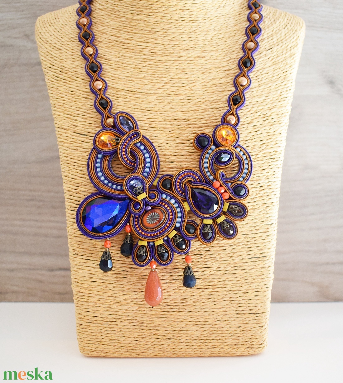 Sujtás nyaklánc - ékszer - nyaklánc - statement nyaklánc - Meska.hu Sujtás nyaklánc - ékszer - nyaklánc - statement nyaklánc - Meska.hu