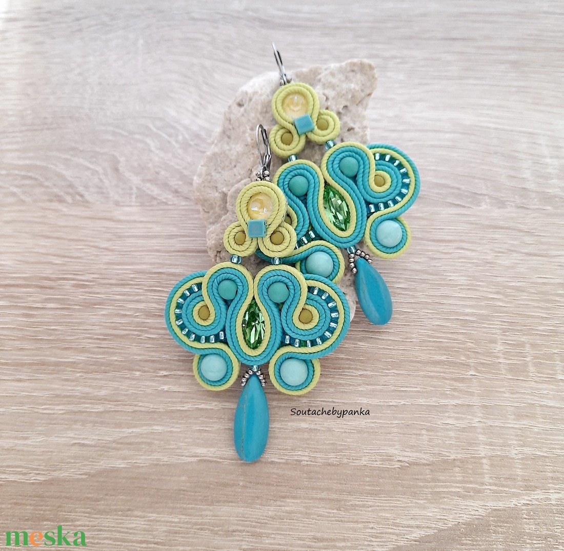 Elegáns sujtás fülbevaló - ékszer - fülbevaló - csillár fülbevaló - Meska.hu Elegáns sujtás fülbevaló - ékszer - fülbevaló - csillár fülbevaló - Meska.hu