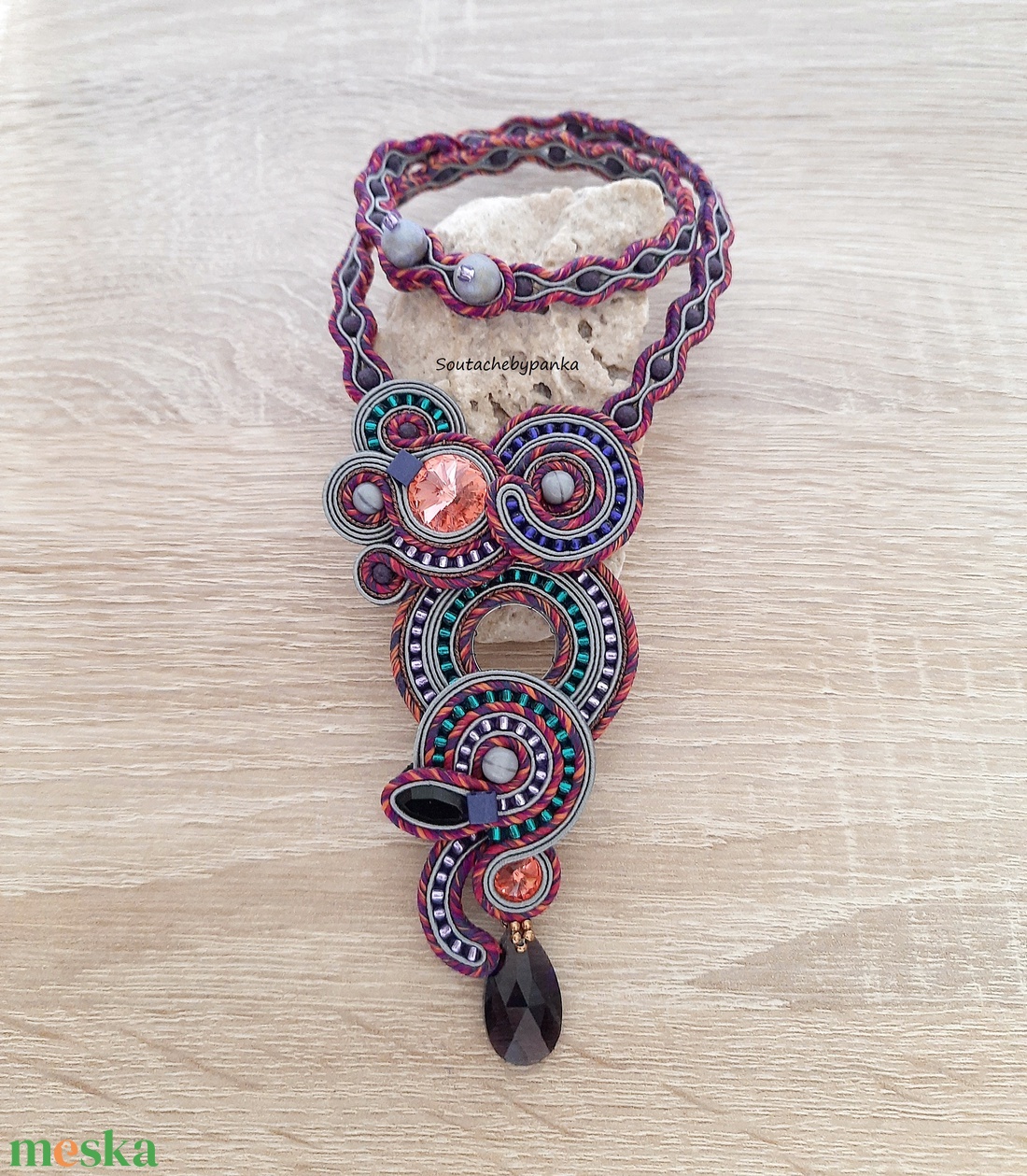 Sujtás nyaklánc - ékszer - nyaklánc - statement nyaklánc - Meska.hu Sujtás nyaklánc - ékszer - nyaklánc - statement nyaklánc - Meska.hu