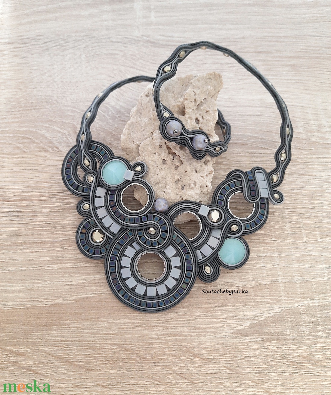 Sujtás nyaklánc - ékszer - nyaklánc - statement nyaklánc - Meska.hu