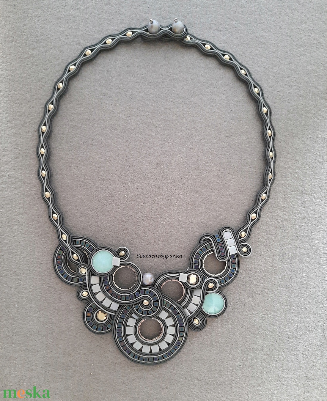 Sujtás nyaklánc - ékszer - nyaklánc - statement nyaklánc - Meska.hu