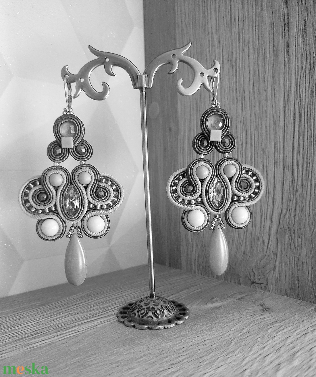 Elegáns sujtás fülbevaló - ékszer - fülbevaló - csillár fülbevaló - Meska.hu Elegáns sujtás fülbevaló - ékszer - fülbevaló - csillár fülbevaló - Meska.hu