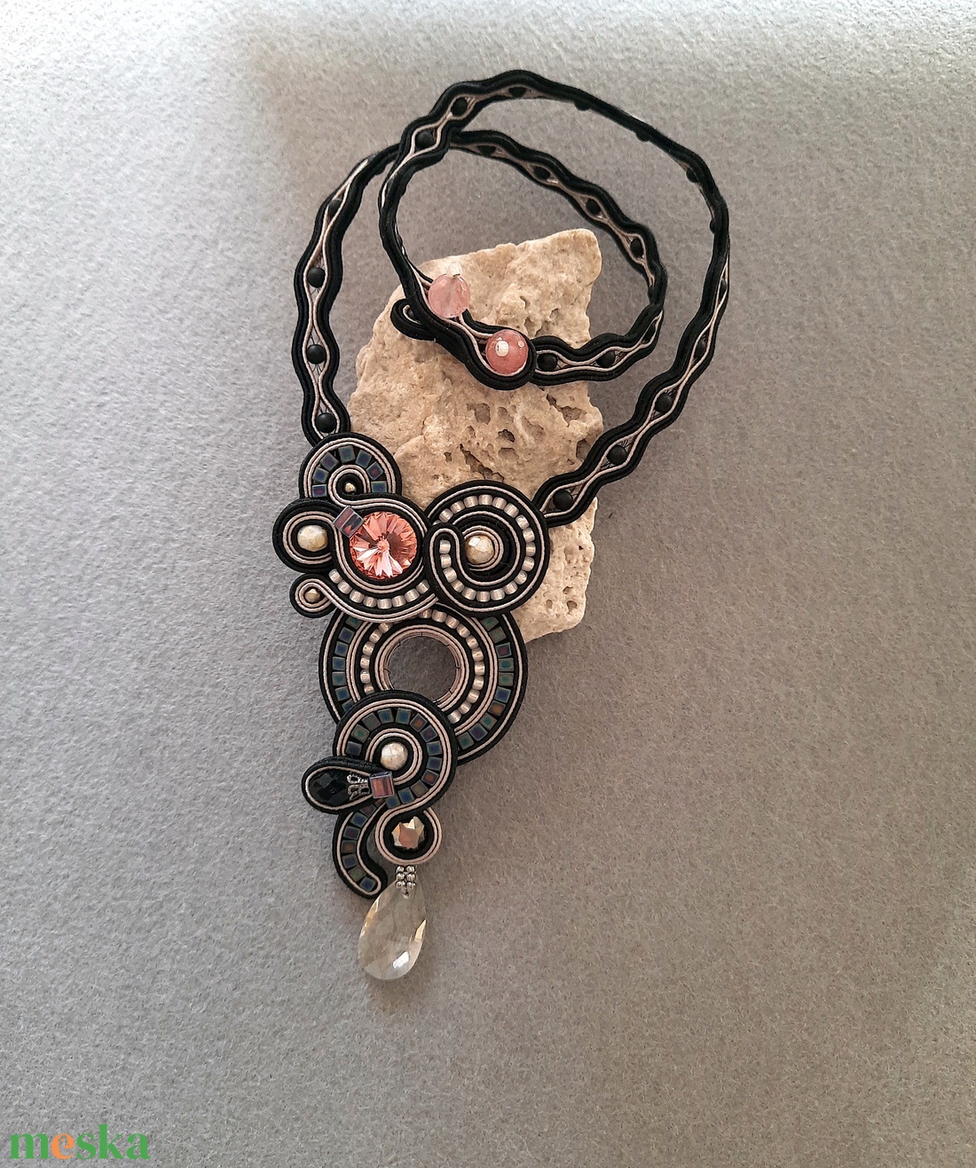 Sujtás nyaklánc - ékszer - nyaklánc - statement nyaklánc - Meska.hu