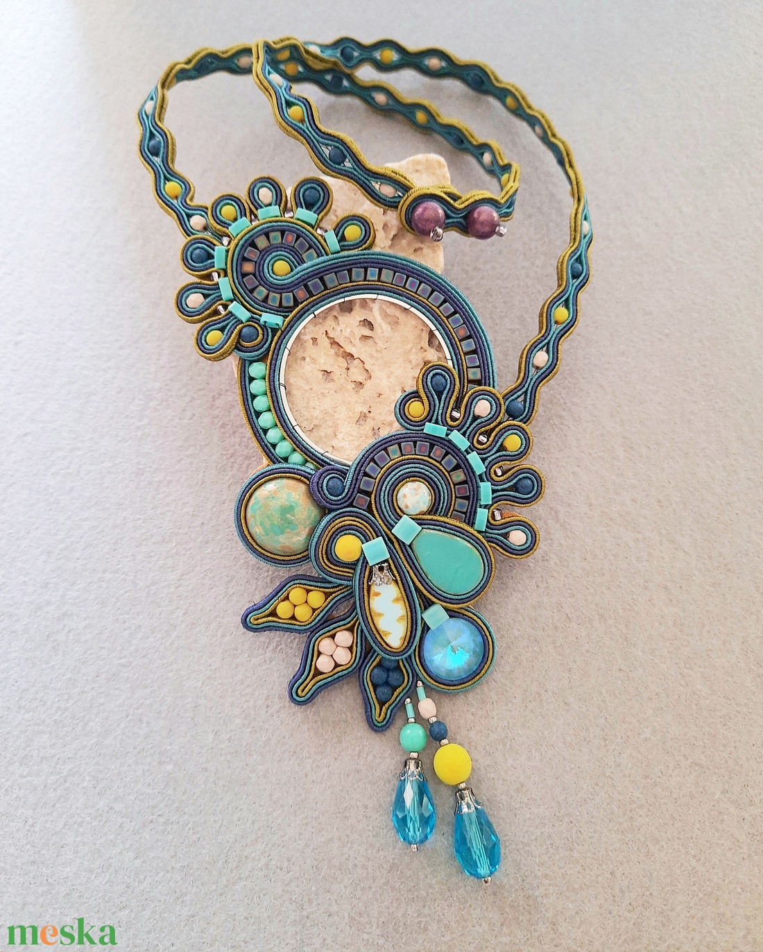 Sujtás nyaklánc - ékszer - nyaklánc - statement nyaklánc - Meska.hu