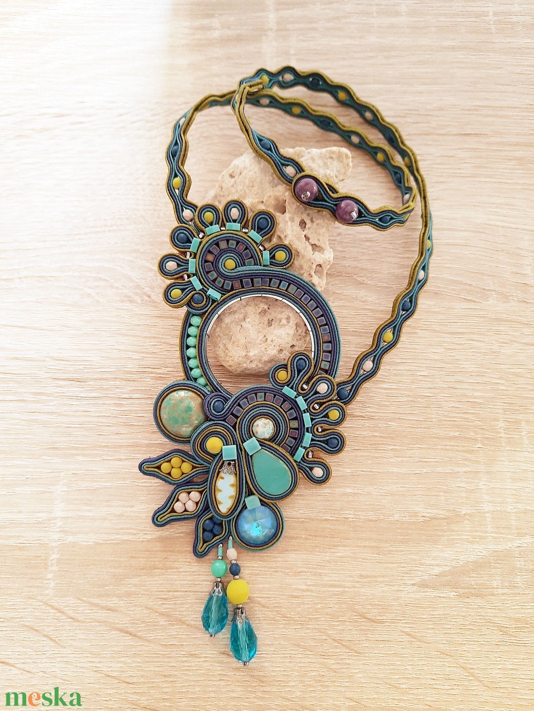 Sujtás nyaklánc - ékszer - nyaklánc - statement nyaklánc - Meska.hu