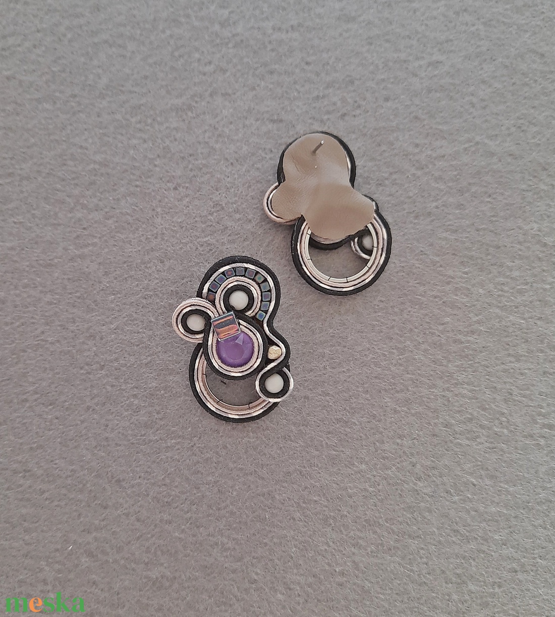 Elegáns sujtás fülbevaló - ékszer - fülbevaló - fülékszer - Meska.hu