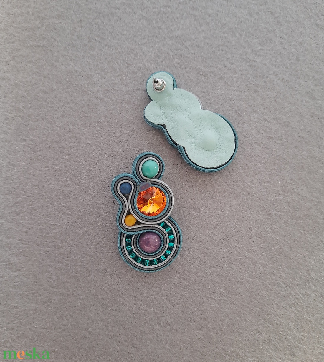 Elegáns sujtás fülbevaló - ékszer - fülbevaló - fülékszer - Meska.hu