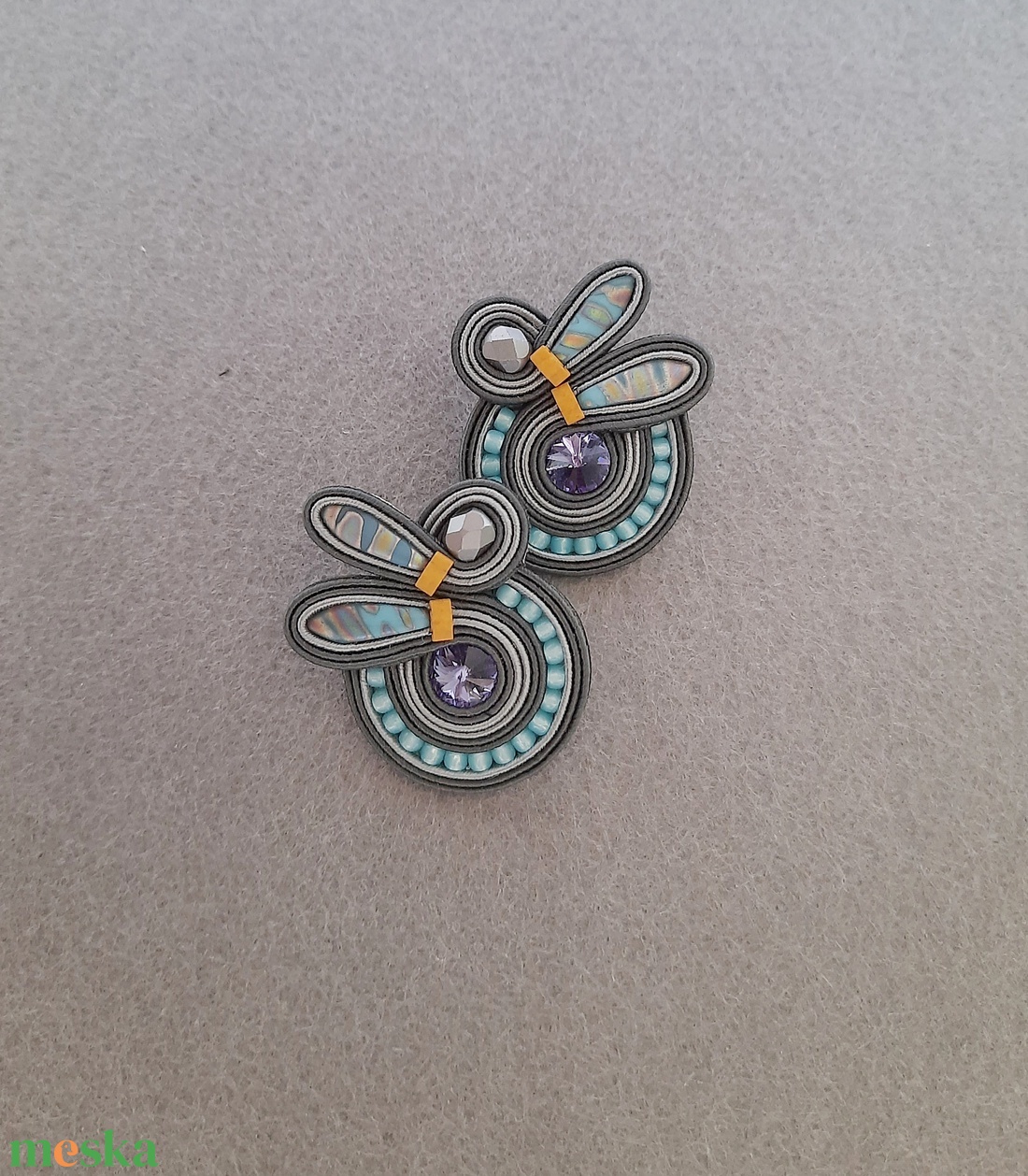 Elegáns sujtás fülbevaló - ékszer - fülbevaló - fülékszer - Meska.hu