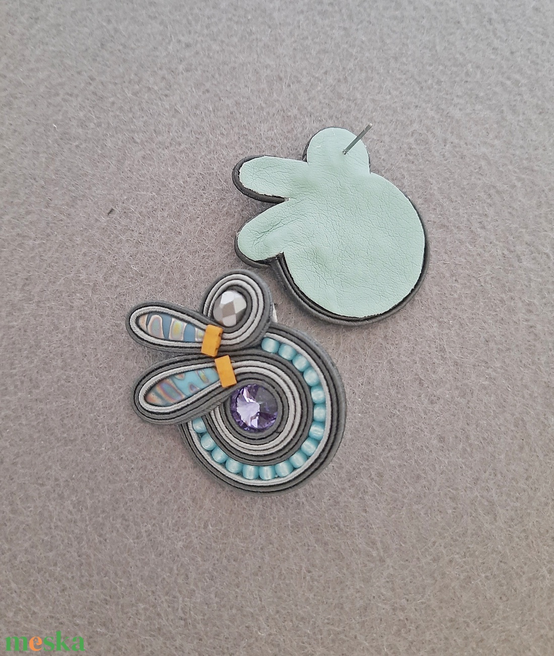 Elegáns sujtás fülbevaló - ékszer - fülbevaló - fülékszer - Meska.hu