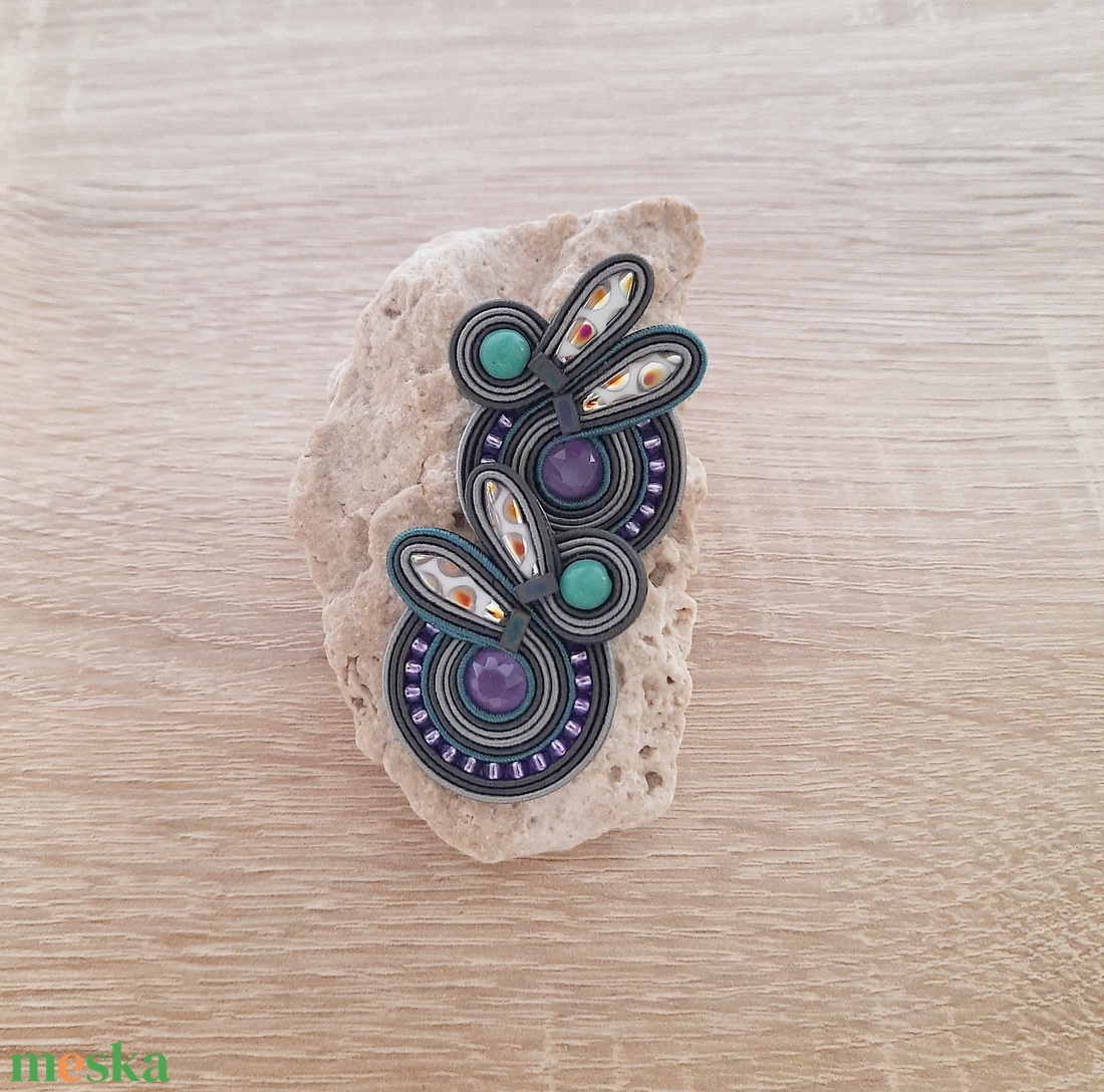 Elegáns sujtás fülbevaló - ékszer - fülbevaló - fülékszer - Meska.hu