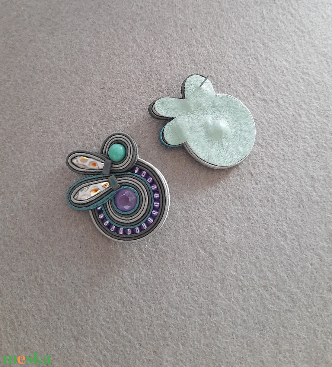 Elegáns sujtás fülbevaló - ékszer - fülbevaló - fülékszer - Meska.hu