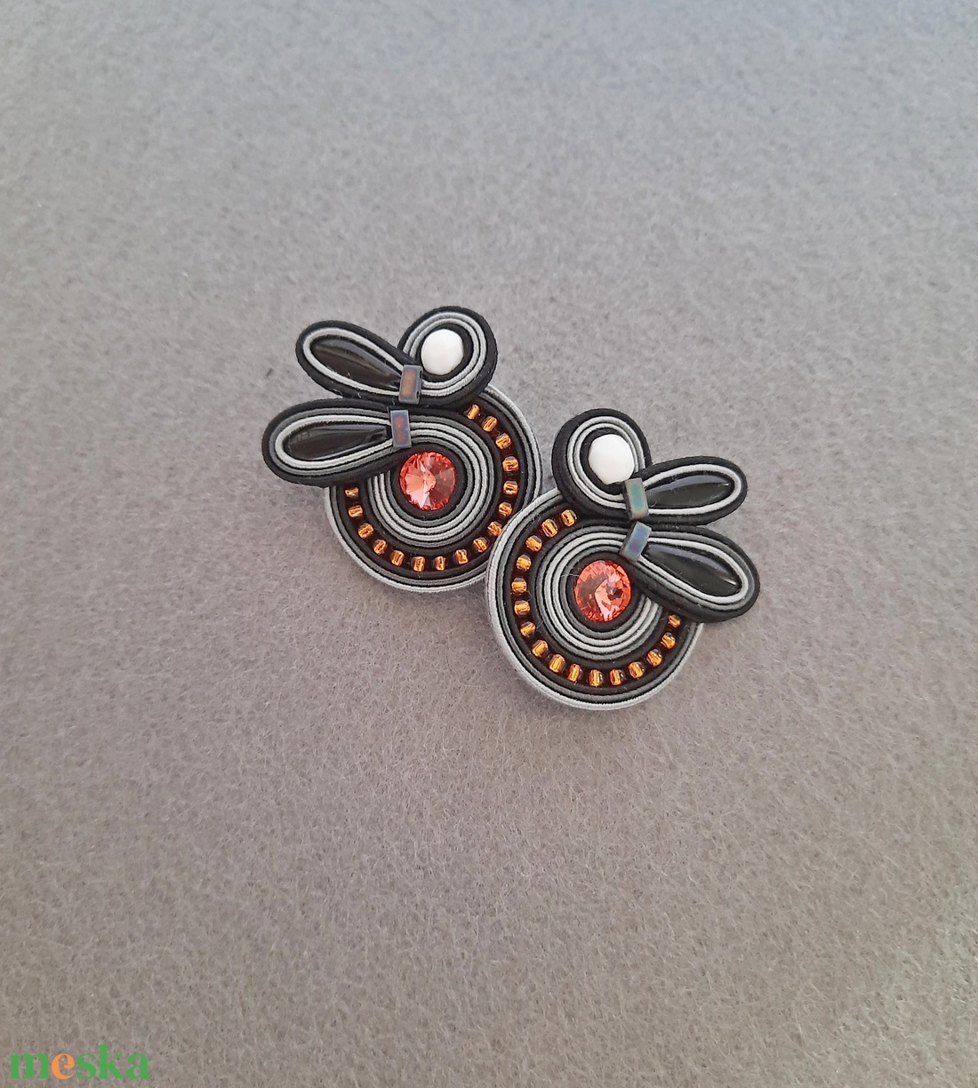 Elegáns sujtás fülbevaló - ékszer - fülbevaló - fülékszer - Meska.hu