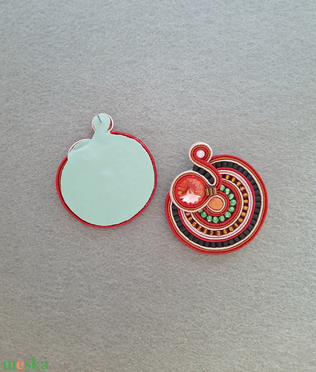 Elegáns sujtás fülbevaló - ékszer - fülbevaló - fülékszer - Meska.hu