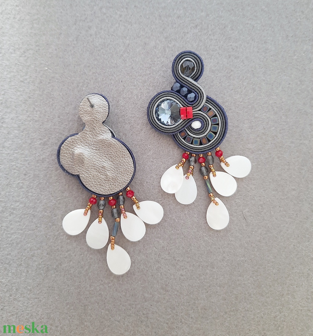 Elegáns sujtás fülbevaló - ékszer - fülbevaló - fülékszer - Meska.hu