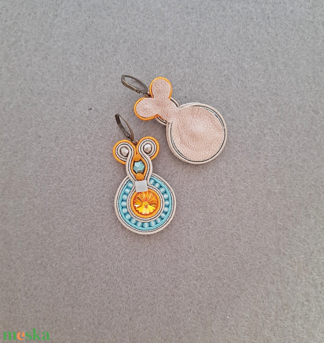 Elegáns sujtás fülbevaló - ékszer - fülbevaló - fülgyűrű - Meska.hu