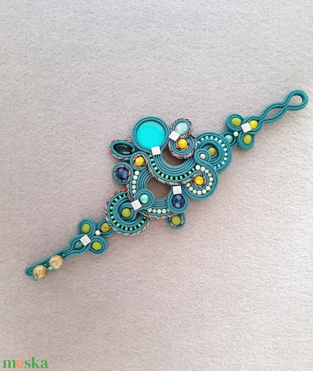 Sujtás karkötő - ékszer - karkötő - széles karkötő - Meska.hu