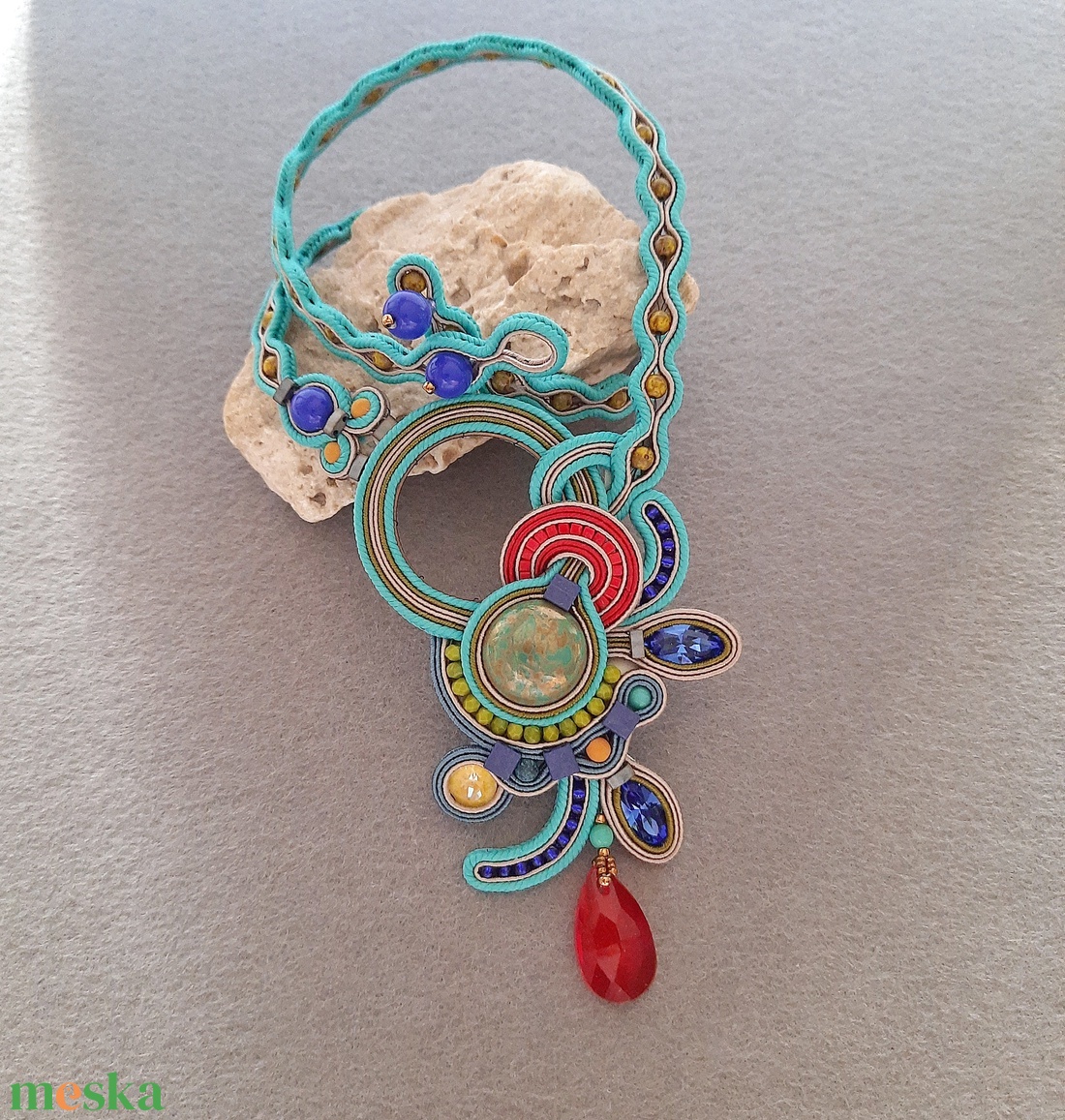 Sujtás nyaklánc - ékszer - nyaklánc - statement nyaklánc - Meska.hu