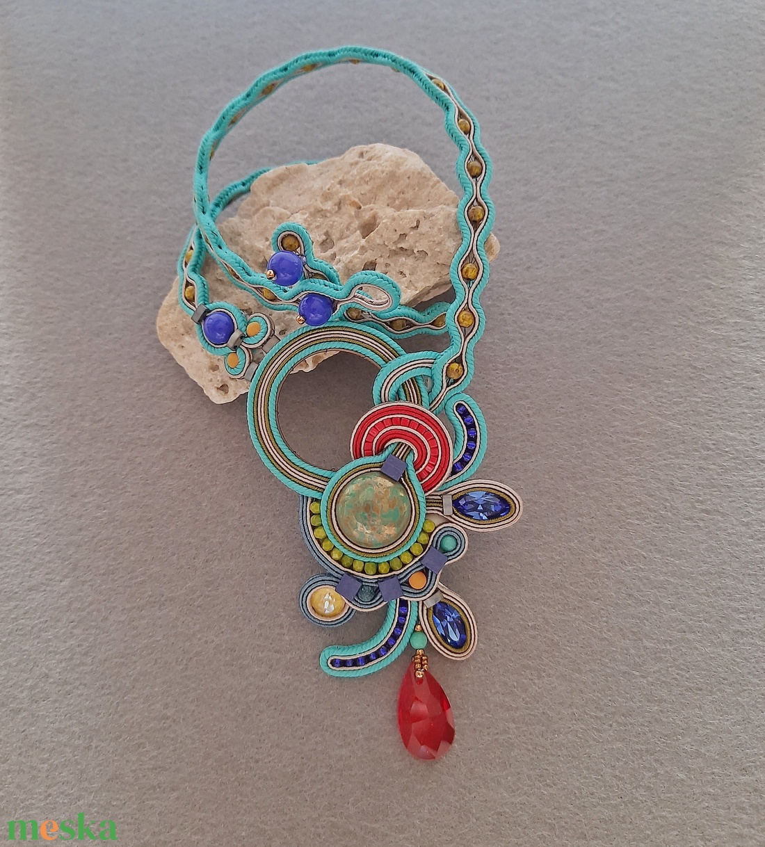 Sujtás nyaklánc - ékszer - nyaklánc - statement nyaklánc - Meska.hu