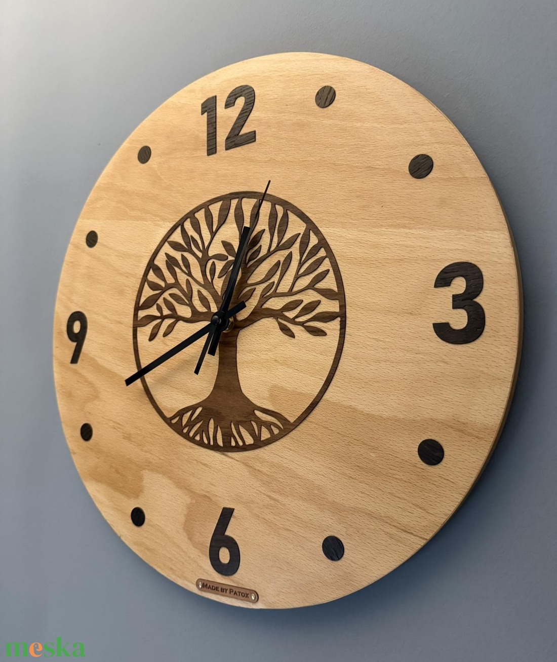 Falióra - életfa - 39 cm - otthon & életmód - dekoráció - fali és függő dekoráció - falióra & óra - Meska.hu