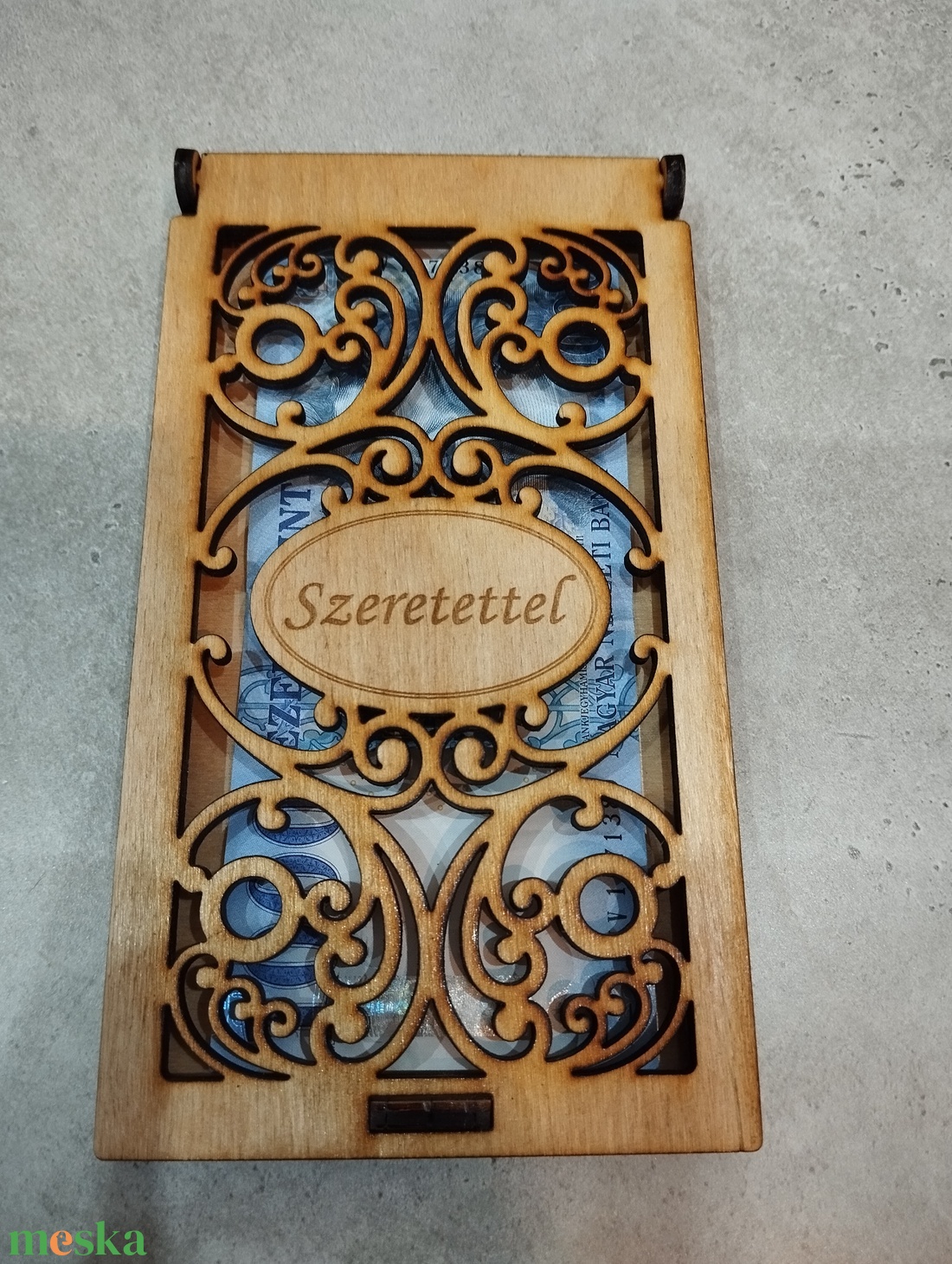 Fa pénzátadó - esküvő - emlék & ajándék - nászajándék - esküvői pénzátadó boríték, kártya - Meska.hu