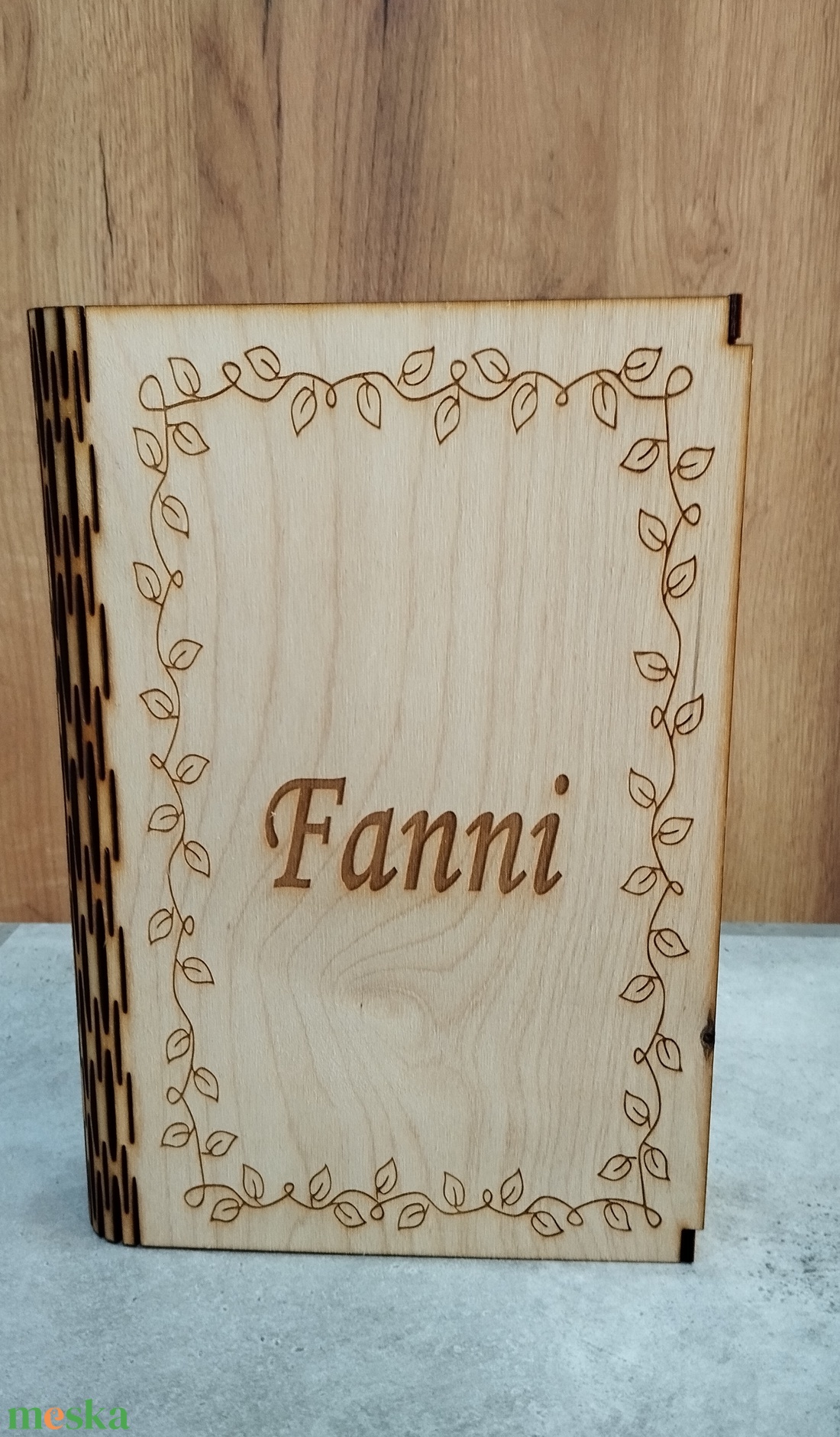 Könyvtartó doboz - otthon & életmód - tárolás & rendszerezés - doboz - Meska.hu