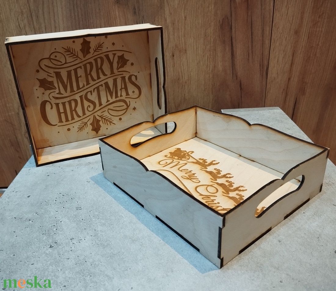 Fa tálca  - otthon & életmód - konyhafelszerelés, tálalás - tálalás - tálca - Meska.hu