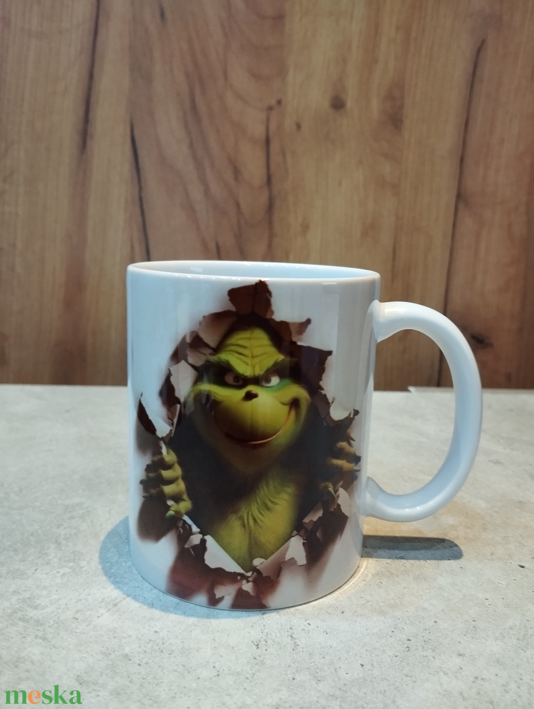 Grincs bögre  - otthon & életmód - konyhafelszerelés, tálalás - tálalás - bögre & csésze - Meska.hu