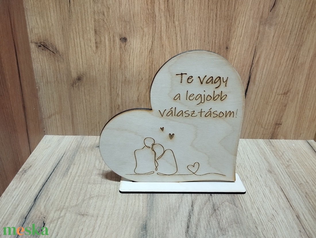 Talpas szív dekoráció - otthon & életmód - dekoráció - dísztárgy - Meska.hu