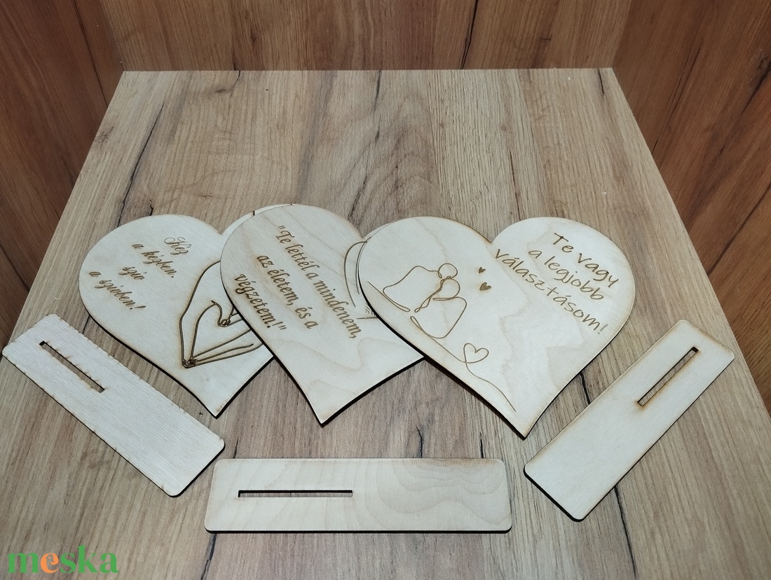 Talpas szív dekoráció - otthon & életmód - dekoráció - dísztárgy - Meska.hu