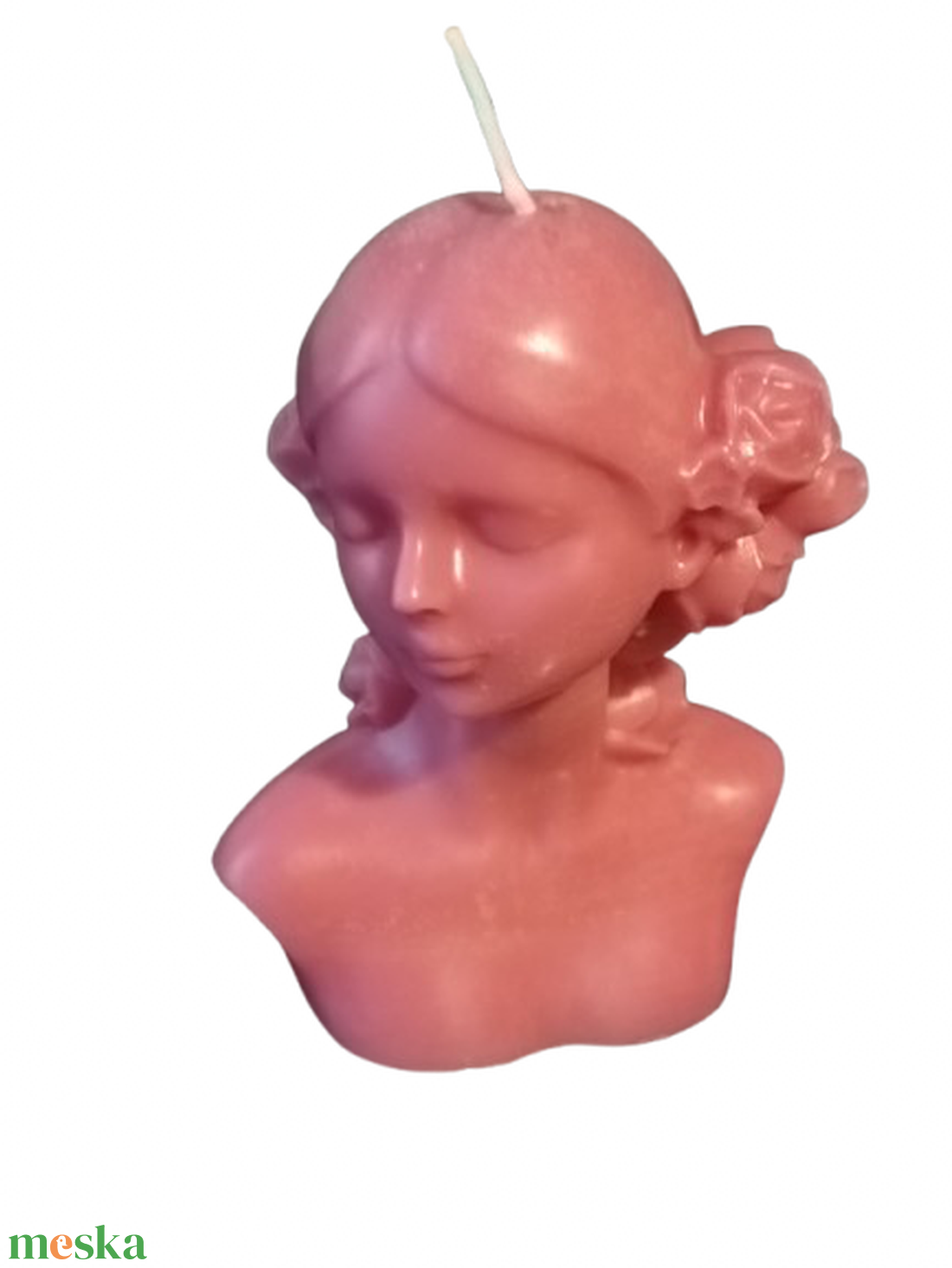 Női arc gyertya - otthon & életmód - gyertya, illat, aroma - gyertya - Meska.hu